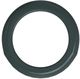 Caracole® Gelee Caracole Classic Crystal Gray Mirror Top Round Accent Table with Apatite Gloss/Oracle Base -2