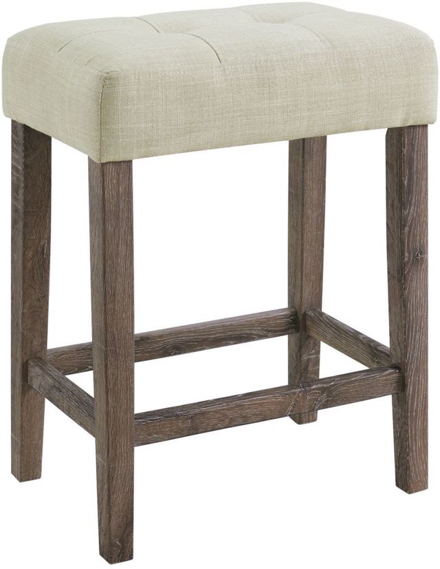 Elements International Oak Lawn 4-Piece Gray Bar Table Set-3