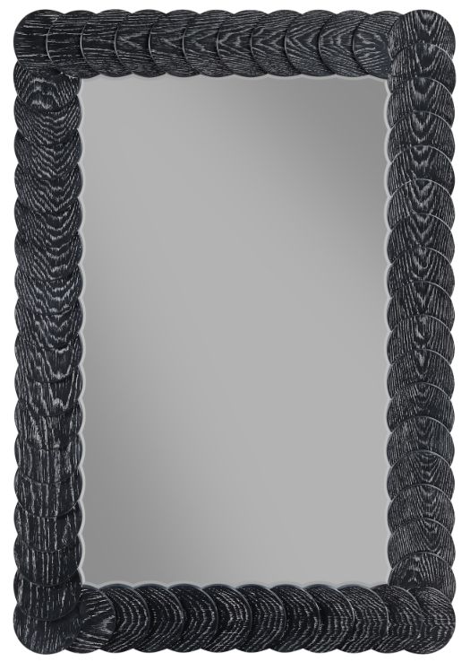Meridian Furniture Revolve Black Mirror-0