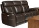 Flexsteel® View Chocolate Power Reclining Sofa with Console, Power Headests and Lumbar-0