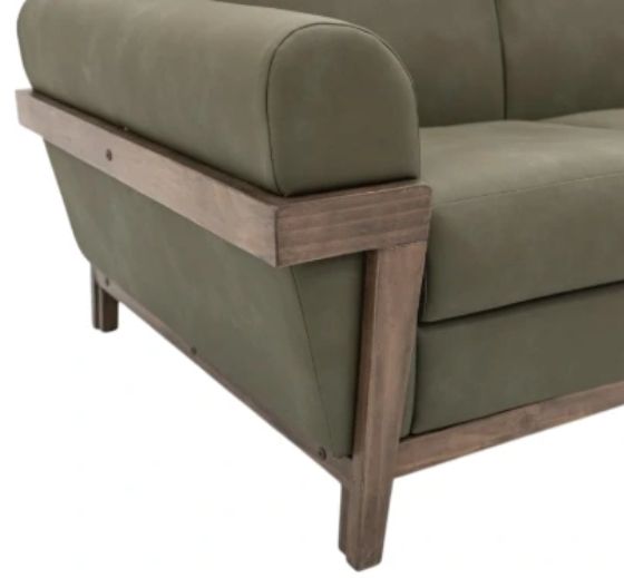 International Furniture Direct Mezquite Green Sofa-4