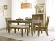 Kincaid Furniture The Nook Brushed Oak 80" Large Rectangle Dining Table-3