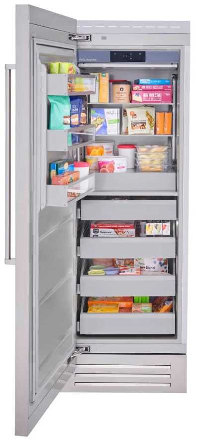 BlueStar® 30" 16.8 Cu. Ft. Panel Ready Column Freezer-1