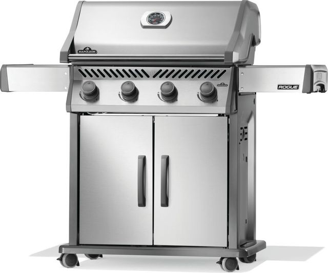 Napoleon Rogue® 525 4-Burner Stainless Steel Freestanding Liquid Propane Grill-3
