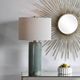 Uttermost® Callais Aqua Blue Glaze Table Lamp-1