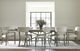 Bernhardt Albion Pewter/White Arm Chair-1