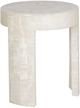 Vanguard® Furniture Meridian Bricked Cloud Onyx Round End Table-1
