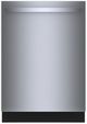 Bosch® 100 Series 24" Stainless Steel Top Control Built In Dishwasher-0