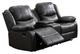 Mazin Furniture McLeod Gray Manual Reclining Loveseat-1