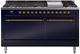 Ilve® Nostalgie II Series 60" Midnight Blue Pro Style Dual Fuel Range-0