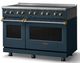 Viking® 5 Series 48" Squall Pro Style Induction Range with Brushed Brass Trim-3