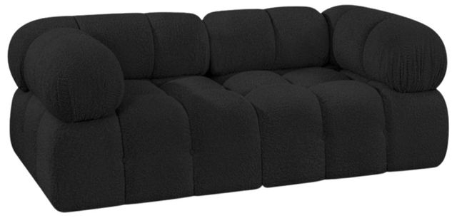 Meridian Furniture Ames 2-Piece Black Sofa-0