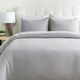 Surya Dawson Light Gray King/California King Duvet Set-2