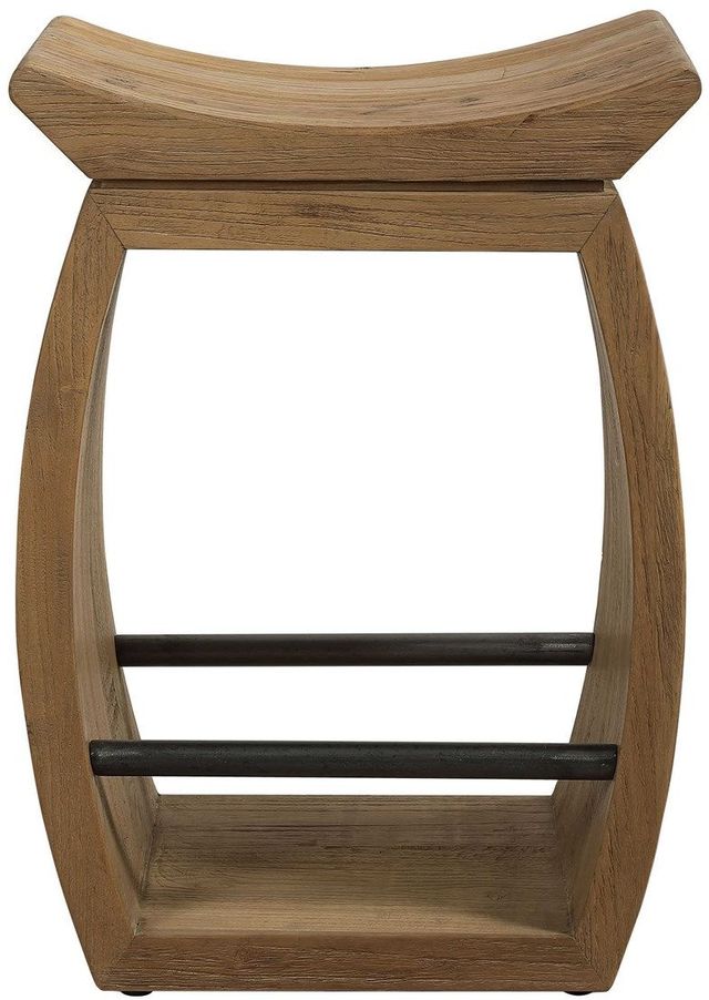 Uttermost® Connor Brown Counter Stool-3