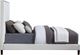 Meridian Furniture Harlie Cream King Upholstered Panel Bed-2