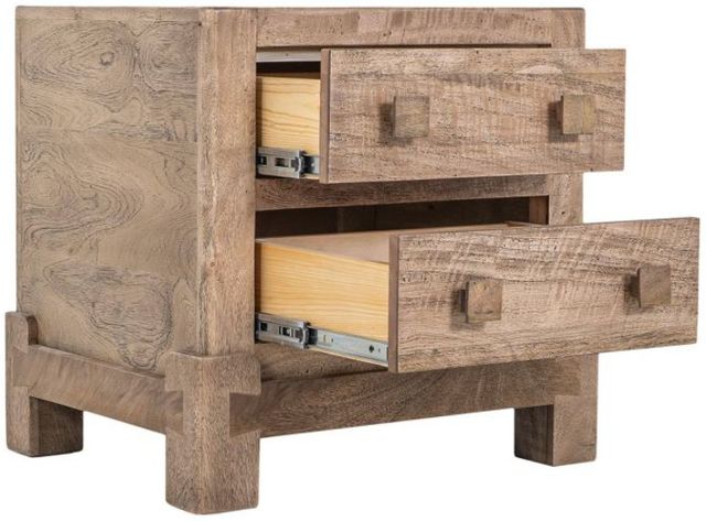 International Furniture Direct Atenas Brown Nightstand-4