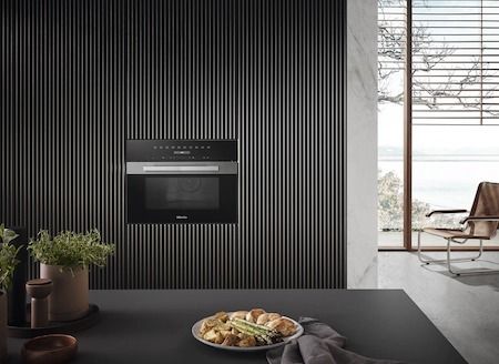 Miele 1.62 Cu. Ft. Clean Touch Steel Built In Microwave -2