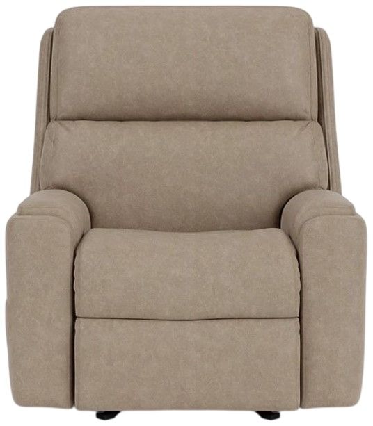 Flexsteel® Customizable Rio Power Rocking Recliner with Power Headrest-2