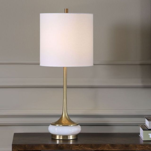 Uttermost® Molena Antique Brass Table Lamp-2