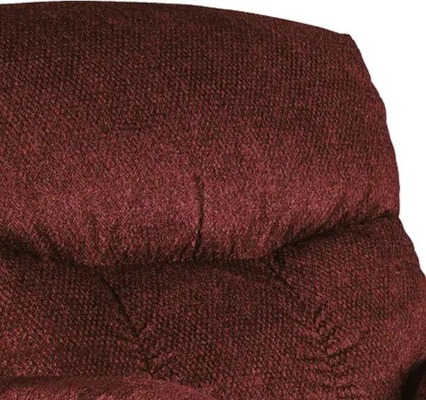La-Z-Boy® Morrison Burgundy Power Wall Recliner with Headrest and Lumbar-1