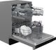 Beko 24" Fingerprint Free Stainless Steel Top Control Built In Dishwasher-3