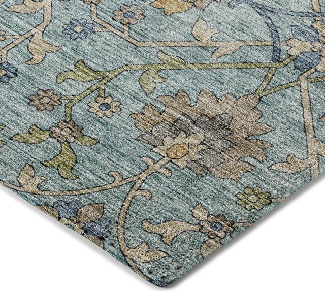 Dalyn™ Rug Company Silk Road SR1 Denim 5'x8' Area Rug-2