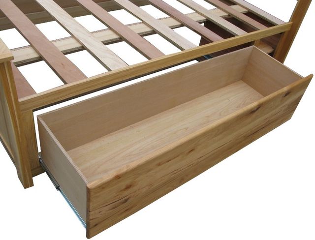 A-America® Adamstown Natural Queen Panel Storage Bed-1