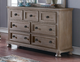 New Classic® Home Furnishings Allegra Pewter Youth Dresser-0