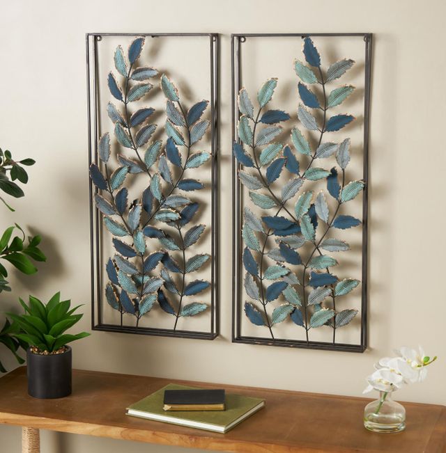 Deco Marche 2-Piece Leaf Wall Decor Set-4