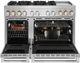 JennAir® RISE™ 48" Stainless Steel Pro Style Dual Fuel Range-4