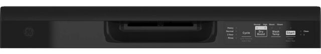 GE® 24" Black Built-In Dishwasher with Front Controls-2