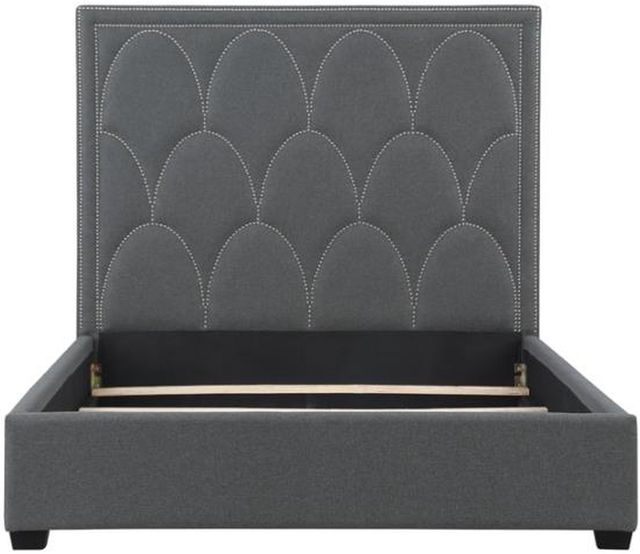 Coaster® Bowfield Charcoal Queen Upholstered Bed-2
