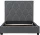 Coaster® Bowfield Charcoal Queen Upholstered Bed-2