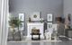 A & B Home Black/Gold Floor Lamp with Contemporary Disc Design-4