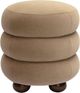 TOV Furniture Stefanie Taupe Ottoman-3