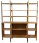 Nest Home Collections Kenneth Natural Blonde Etagere Room Divider-4