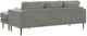 Signature Design by Ashley® Hazela Charcoal Sofa Chaise-3