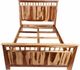 Porter International Designs Kalispell Natural Queen Panel Bed-1