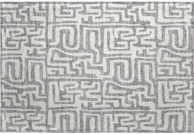 Dalyn™ Rug Company The Reserve TR1 Gray 5'x8' Area Rug-1