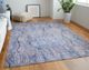 Feizy Mathis Navy Blue/Gray 5' X 7' Rug-5