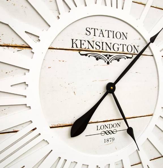 YHD Off-White Wall Clock-3