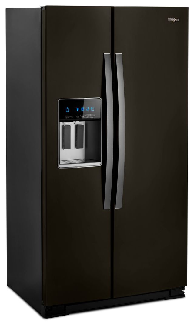 Whirlpool® 36 in. 20.6 Cu. Ft. Fingerprint Resistant Black Stainless Counter Depth Side-By-Side Refrigerator-5