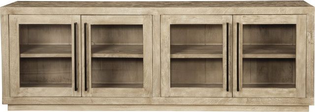 Signature Design by Ashley® Belenburg Washed Brown 4 Door Accent Cabinet-1