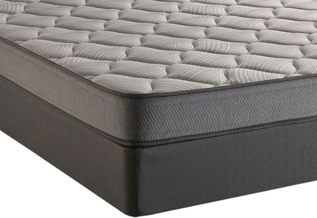 Restonic® Brooks 7.5'' Foam Medium Tight Top King Mattress-1