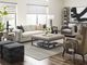 Vanguard® Furniture Customizable Michael Weiss Wayland Square Wood Ottoman-3