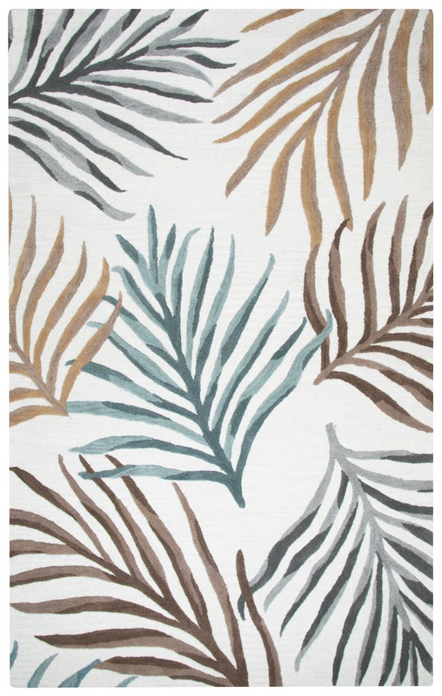 Rizzy Home Cabot Bay Cream 5' x 8' Rug-0