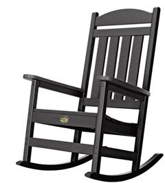 Pawleys Island Porch Rocker-Black
