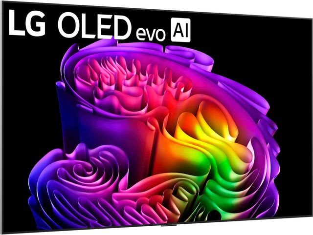 LG G6 Series 77" 4K Ultra HD OLED evo AI Smart TV with Supplied Flush Wall Mount-2