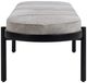 Classic Home Evelyn Sparrow Gray Accent Bench-3