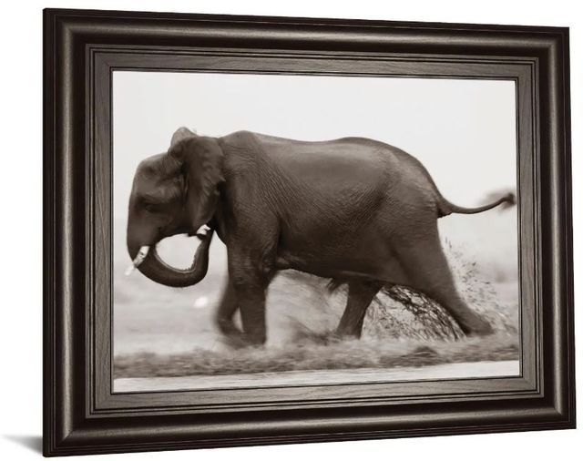 Classy Art Brown Ploughing Through by Peter Adams Wall Art-0